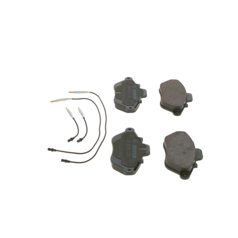 Jeu de 4 plaquettes de frein avant BOSCH 0 986 460 950 - Visuel 2