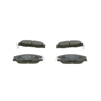 Jeu de 4 plaquettes de frein avant BOSCH 0 986 460 960 pour RAM 1500 2.0 - 79cv