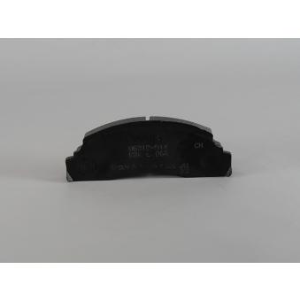 Jeu de 4 plaquettes de frein avant BOSCH 0 986 464 221