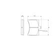 BOSCH 0 986 465 941 - Jeu de 4 plaquettes de frein avant