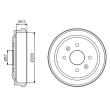 BOSCH 0 986 477 225 - Tambour de frein