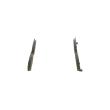 BOSCH 0 986 494 258 - Jeu de 4 plaquettes de frein avant