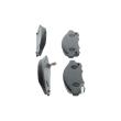 BOSCH 0 986 494 268 - Jeu de 4 plaquettes de frein avant