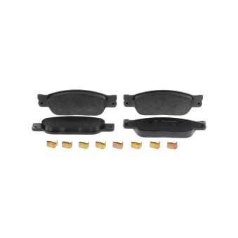 Jeu de 4 plaquettes de frein avant BOSCH OEM XR837417