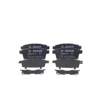 Jeu de 4 plaquettes de frein arrière BOSCH 0 986 494 376 pour MAZDA CX-7 2.2 MZR-CD - 173cv