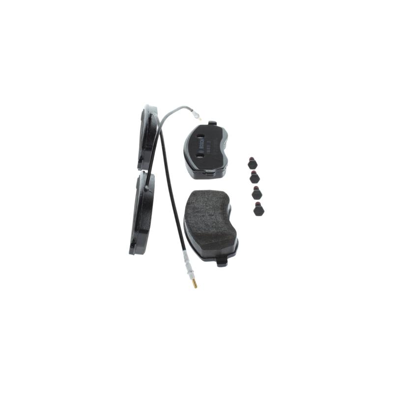 Jeu de 4 plaquettes de frein avant BOSCH 0 986 494 385 - Visuel 2