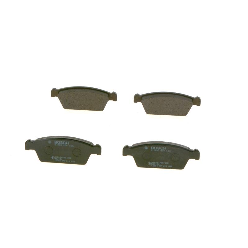 Jeu de 4 plaquettes de frein avant BOSCH 0 986 494 066 - Visuel 1