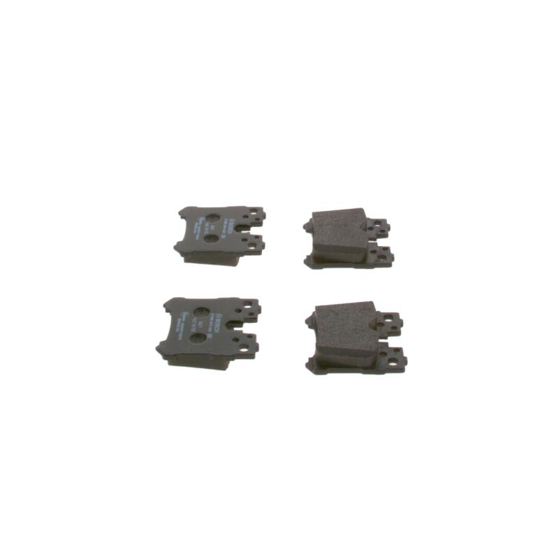 Jeu de 4 plaquettes de frein arrière BOSCH 0 986 494 424 - Visuel 2