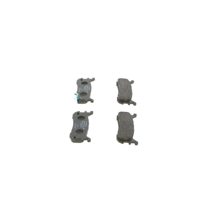 Jeu de 4 plaquettes de frein arrière BOSCH 0 986 494 482 - Visuel 2