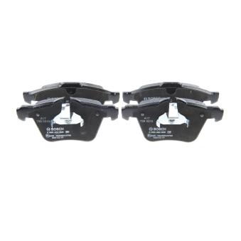 Jeu de 4 plaquettes de frein avant BOSCH OEM C2D23150