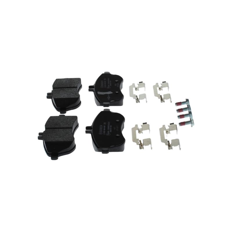 Jeu de 4 plaquettes de frein avant BOSCH 0 986 494 667 - Visuel 2
