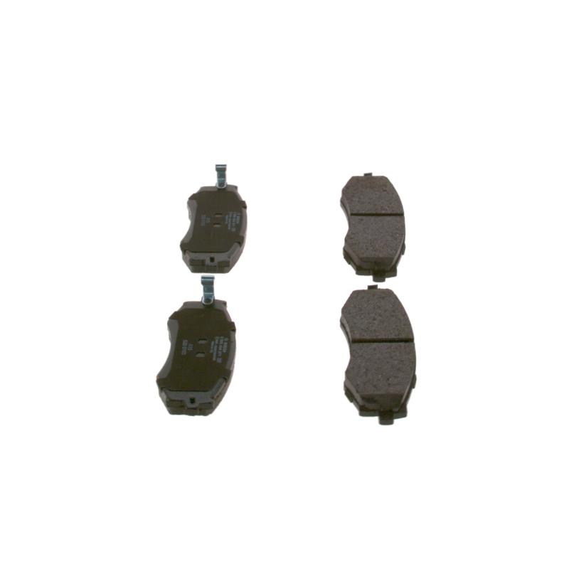 Jeu de 4 plaquettes de frein avant BOSCH 0 986 494 571 - Visuel 2