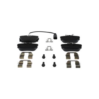 Jeu de 4 plaquettes de frein arrière BOSCH [0 986 494 619]