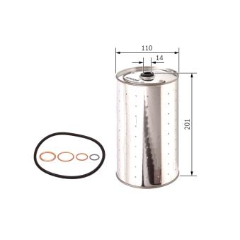 Filtre à huile BOSCH OEM 3691834