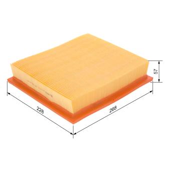 Filtre à air BOSCH [1 457 433 023]