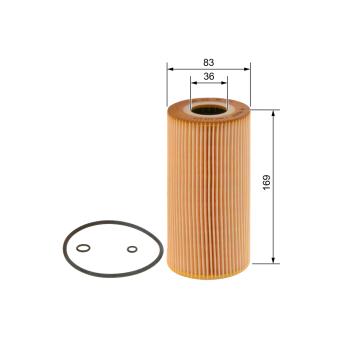 Filtre à huile BOSCH [1 457 429 278]