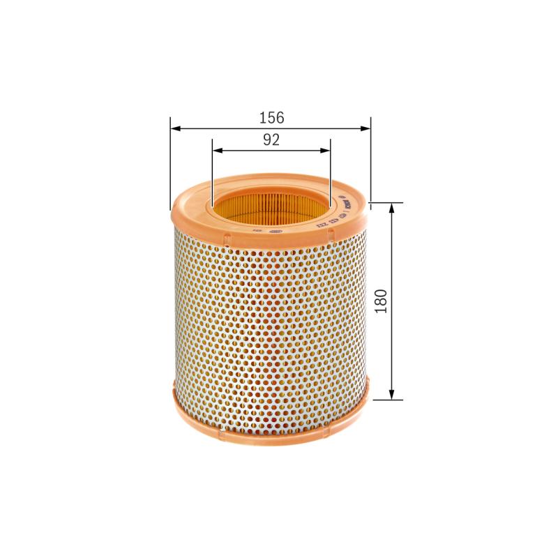Filtre à air BOSCH 1 457 433 233 - Visuel 1