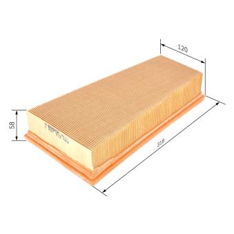 Filtre à air BOSCH OEM 1444F6