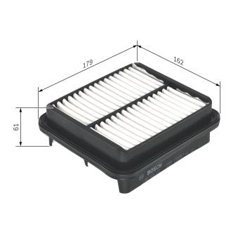 Filtre à air BOSCH 1 987 429 175