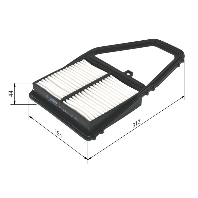 Filtre à air BOSCH 1 987 429 176 - Visuel 1