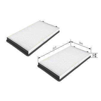 Filtre, air de l'habitacle BOSCH OEM 64119272643