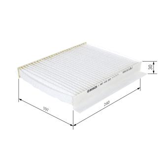 Filtre, air de l'habitacle BOSCH OEM 80292SMGE01