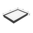 BOSCH 1 987 432 222 - Filtre, air de l'habitacle