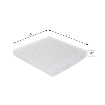 BOSCH 1 987 432 273 - Filtre, air de l'habitacle