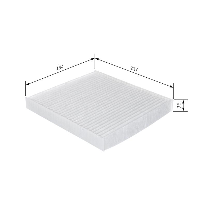 Filtre, air de l'habitacle BOSCH 1 987 432 273 - Visuel 1