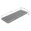 BOSCH 1 987 432 310 - Filtre, air de l'habitacle