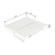 BOSCH 1 987 435 077 - Filtre, air de l'habitacle