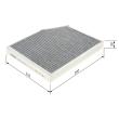 BOSCH 1 987 435 524 - Filtre, air de l'habitacle