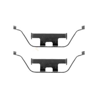 Kit d'accessoires, plaquette de frein à disque BOSCH 1 987 474 366 pour BMW X3 xDrive 18 d - 136cv