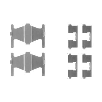 Kit d'accessoires, plaquette de frein à disque BOSCH 1 987 474 367
