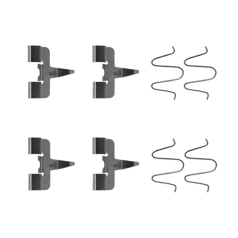 Kit d'accessoires, plaquette de frein à disque BOSCH 1 987 474 619 - Visuel 2