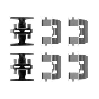 Kit d'accessoires, plaquette de frein à disque BOSCH 1 987 474 620