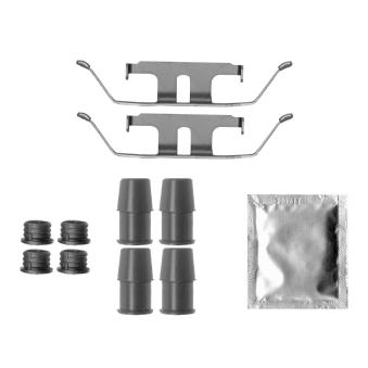Kit d'accessoires, plaquette de frein à disque BOSCH 1 987 474 811 pour BMW X4 xDrive 30 d - 286cv