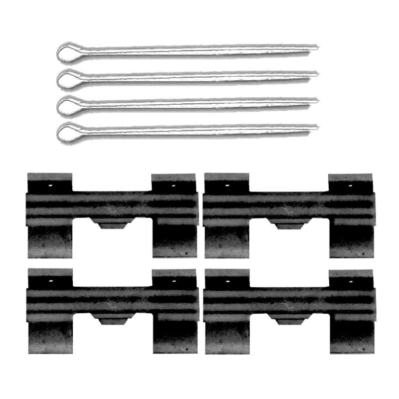 Kit d'accessoires, plaquette de frein à disque BOSCH 1 987 474 834 - Visuel 1