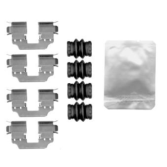 Kit d'accessoires, plaquette de frein à disque BOSCH 1 987 474 775 pour MERCEDES-BENZ CLASSE A A 250 - 211cv