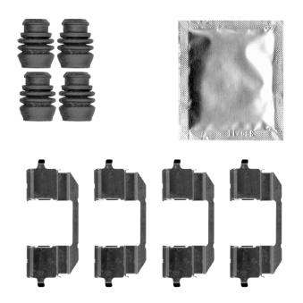 Kit d'accessoires, plaquette de frein à disque BOSCH 1 987 474 784