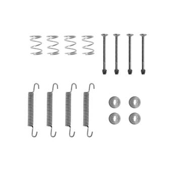 Kit d'accessoires, mâchoires de frein de stationnement BOSCH 1 987 475 240 pour SAAB 93 2.0 i - 131cv