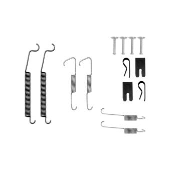 Kit d'accessoires, mâchoire de frein BOSCH 1 987 475 283 pour PEUGEOT 1007 1.4 - 75cv