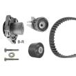 BOSCH 1 987 946 457 - Pompe à eau + kit de courroie de distribution