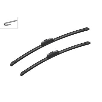 Kit balais d'essuie-glace BOSCH 3 397 118 902 pour VOLKSWAGEN GOLF 1.9 TDI - 110cv