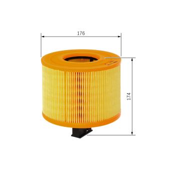 Filtre à air BOSCH [F 026 400 029]