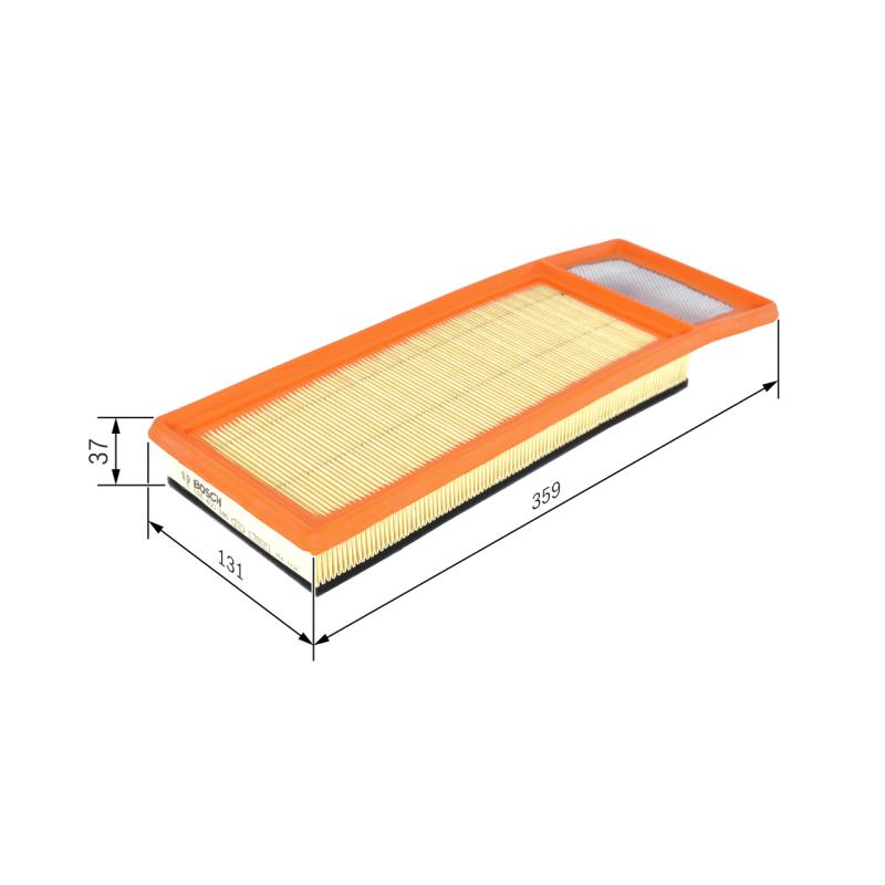 Filtre à air BOSCH F 026 400 346 - Visuel 1