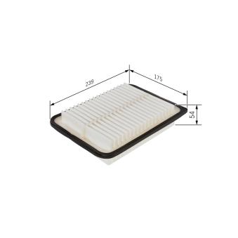 Filtre à air BOSCH OEM 178010T030