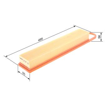 Filtre à air BOSCH OEM 1444RV