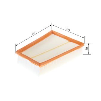 Filtre à air BOSCH [F 026 400 138]