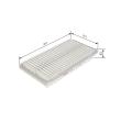 BOSCH F 026 400 506 - Filtre à air